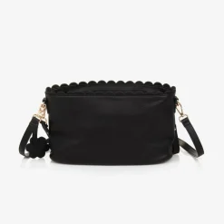 Nanán Black Faux Leather Changing Bag (38cm) Best