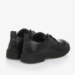 Calvin Klein Black Faux Leather Shoes Hot