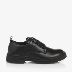 Calvin Klein Black Faux Leather Shoes Hot