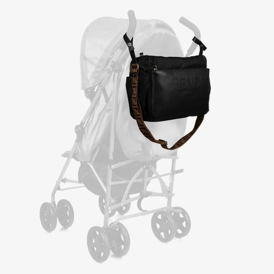 Fendi Black FF Changing Bag (40cm)