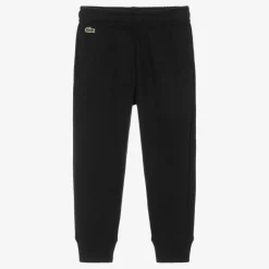 Lacoste Black Jersey Joggers Hot