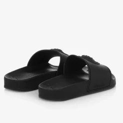 Versace Black Medusa Sliders Online