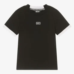 DKNY Black Organic Cotton T-Shirt