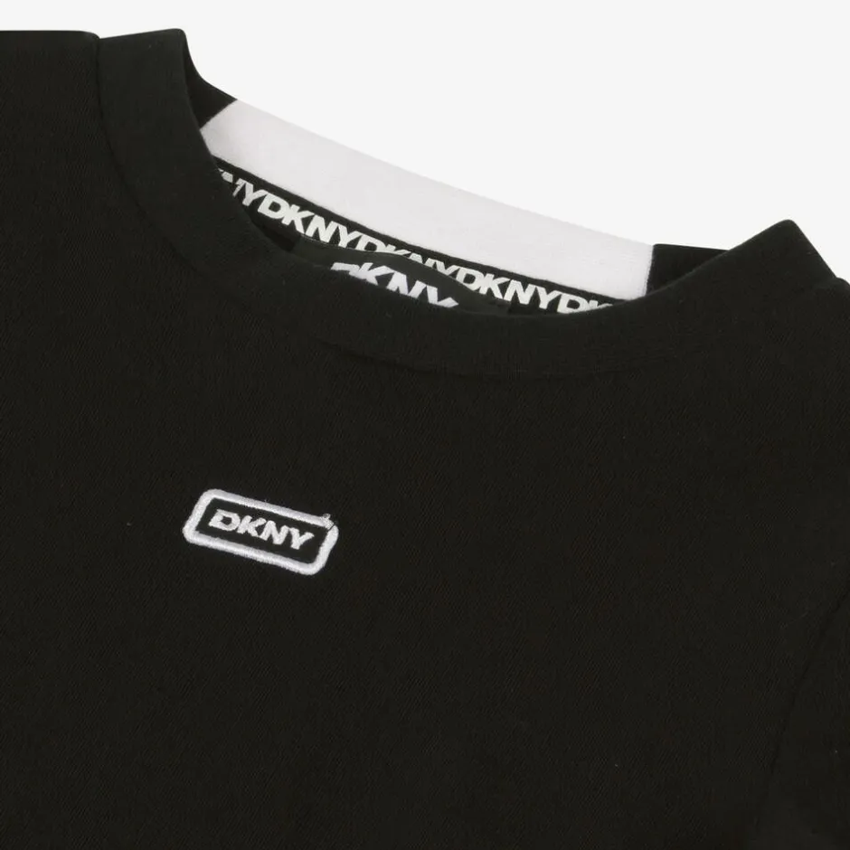 DKNY Black Organic Cotton T-Shirt