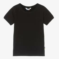 Joha Black Organic Cotton T-shirt Online