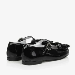 Childrens Classics Black Patent Leather Bow Shoes Sale