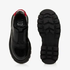 Moschino Black Patent Leather Loafers Online