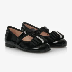 Childrens Classics Black Patent Leather Shoes Clearance