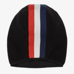 Moncler Enfant Black Polar Fleece Balaclava Clearance