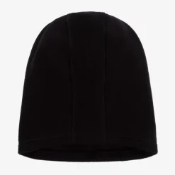 Moncler Enfant Black Polar Fleece Balaclava