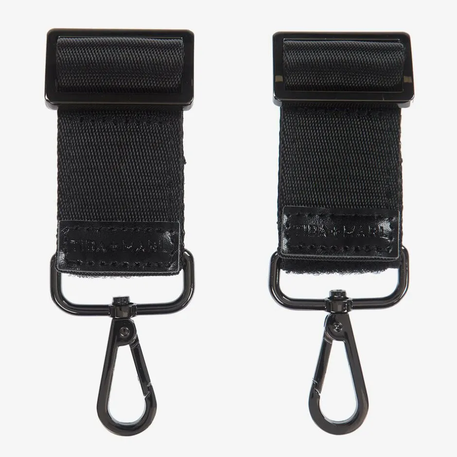 TIBA + MARL Black Pram Clips Discount
