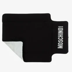 Moschino Baby Black Quilted Changing Bag (34cm) Hot