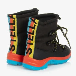 Stella McCartney Kids Ski Wear Capsule Black Snow Boots