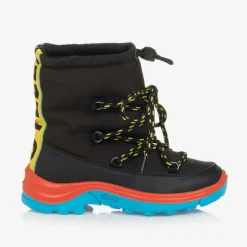 Stella McCartney Kids Ski Wear Capsule Black Snow Boots
