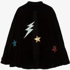 Souza Black Super Hero Costume Cape Hot