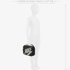 Nike Black Swoosh Logo Lunch Bag (26cm) Discount