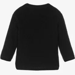 Joha Black Thermal Wool Cardigan Hot