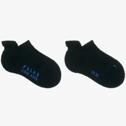 Falke Black Trainer Socks Clearance
