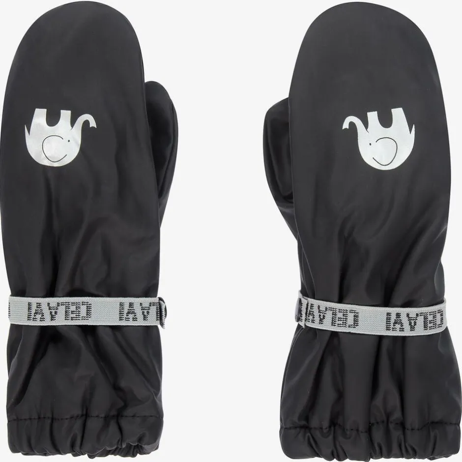 CeLaVi Black Water Repellent Mittens Online