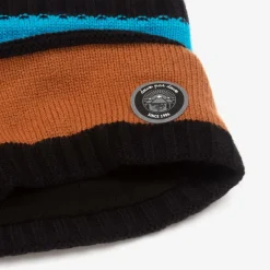 Deux par Deux Blue & Brown Knitted Snood