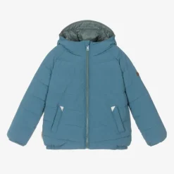 Töastie Blue & Green Reversible Puffer Jacket Hot