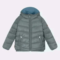 Töastie Blue & Green Reversible Puffer Jacket Hot
