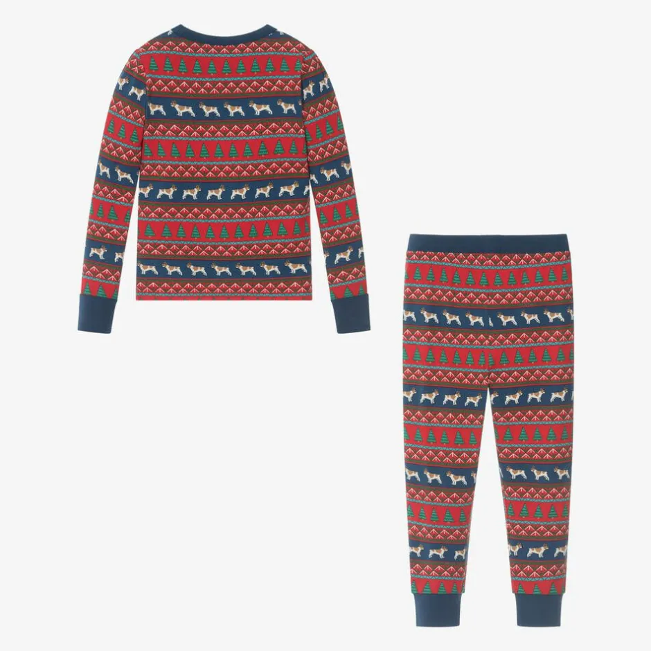 Hatley Blue & Red Christmas Pyjamas Discount