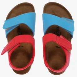 Birkenstock Blue & Red Sandals Online