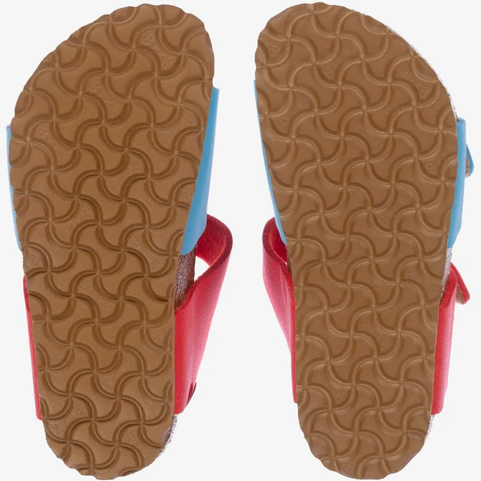 Birkenstock Blue & Red Sandals Online