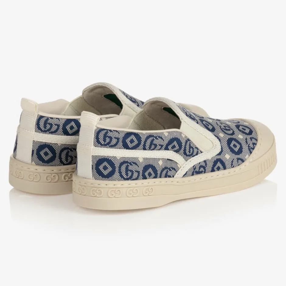 Gucci Blue 1977 Tennis Trainers Best