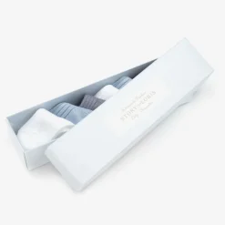 Story Loris Blue & White Baby Socks Gift Set (7 Pack) Online