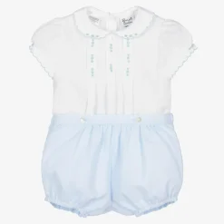 Sarah Louise Blue & White Buster Suit New