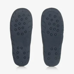 Playshoes Blue & White Striped Slippers Discount