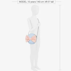 Wauw Capow Blue & Pink Bow Bag (25cm) Outlet