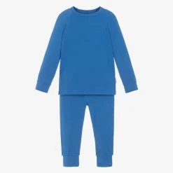 Roarsome Blue Bamboo Jersey Base Layer Set