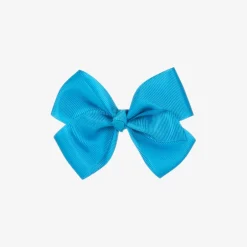 Bowtique London Blue Bow Hair Clip (10cm) Dressblue Sale