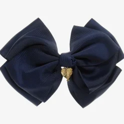 Angels Face Blue Bow Hairclip (19cm) Online