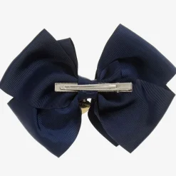 Angels Face Blue Bow Hairclip (19cm) Online
