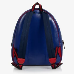 Gucci Blue Canvas Web Backpack (36cm) Clearance
