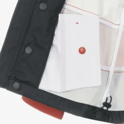 Tommy Hilfiger Blue Colourblock Hooded Jacket New