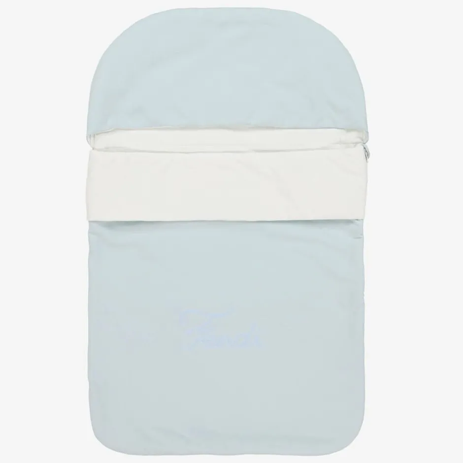 Fendi Blue Cotton Baby Nest (74cm) Clearance
