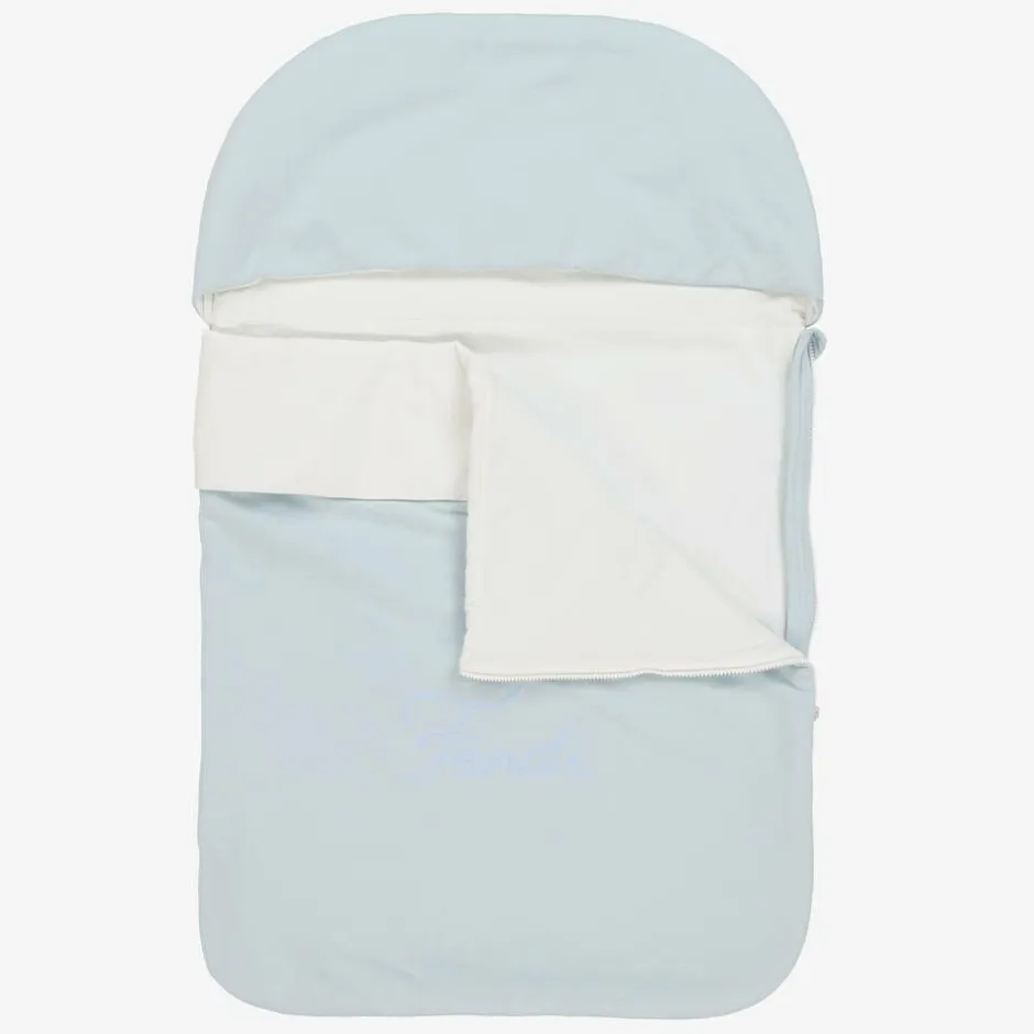 Fendi Blue Cotton Baby Nest (74cm) Clearance