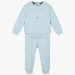 Tommy Hilfiger Blue Cotton Baby Tracksuit Online