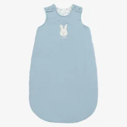Mayoral Newborn Blue Cotton Bunny Sleeping Bag (73cm) New