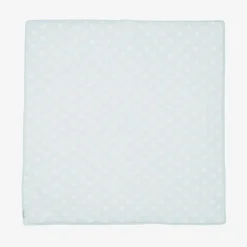 Dolce amp; Gabbana Blue Cotton Padded DG Baby Blanket (78cm) New