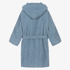 Playshoes Blue Cotton Towelling Bathrobe