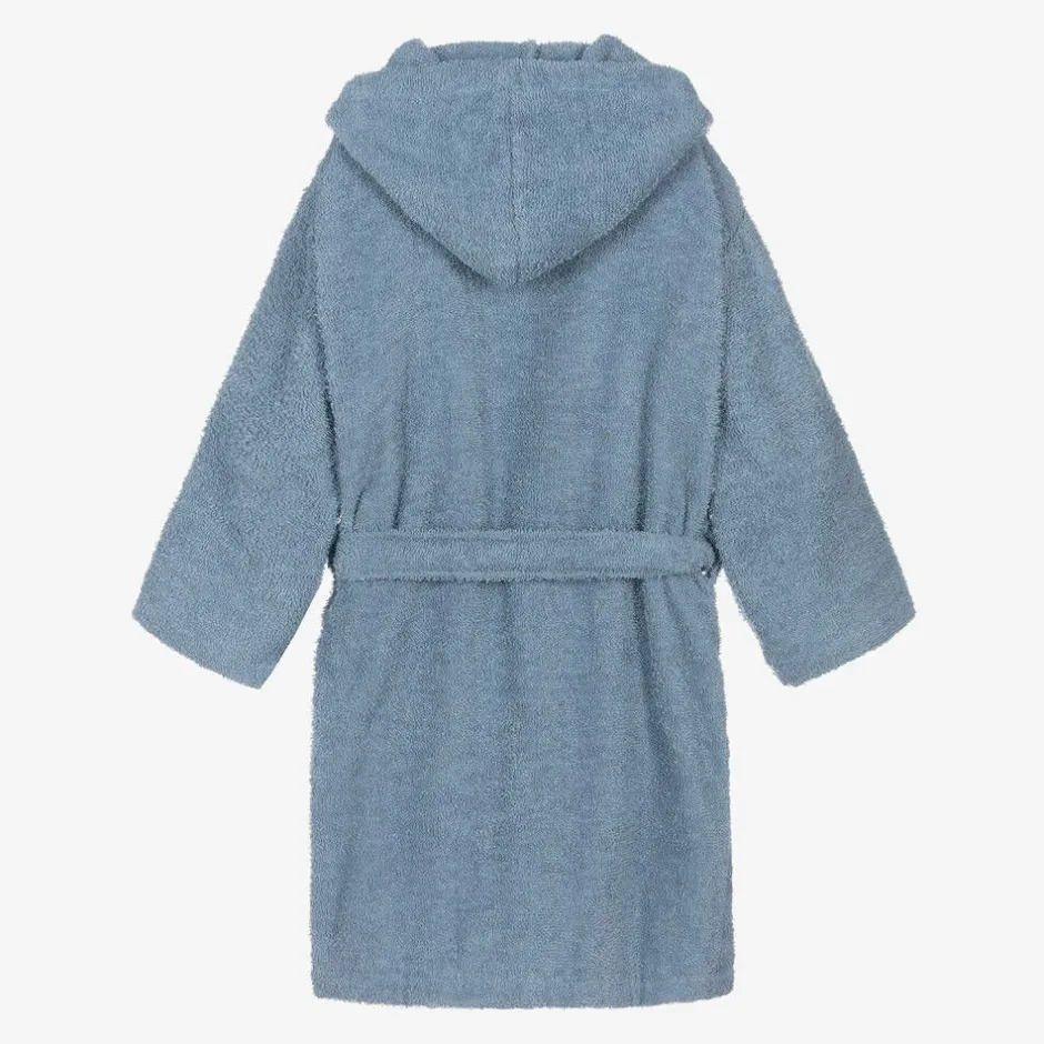 Playshoes Blue Cotton Towelling Bathrobe