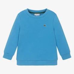 Lacoste Blue Crocodile Logo Sweatshirt Sale