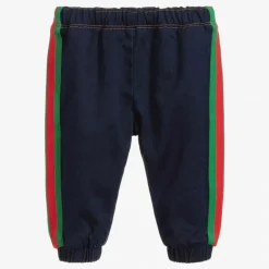 Gucci Blue Denim Baby Trousers Outlet