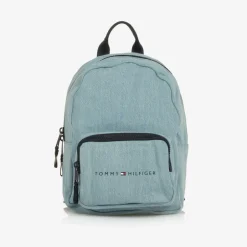 Tommy Hilfiger Blue Denim Backpack (28cm) Clearance